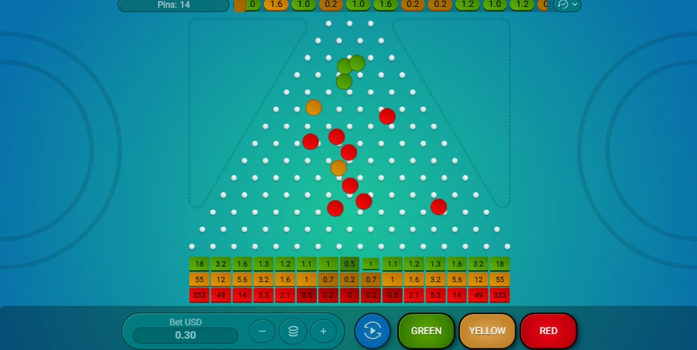 Slot Screen Plinko Game