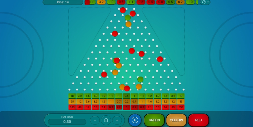 Slot Screen Plinko Game